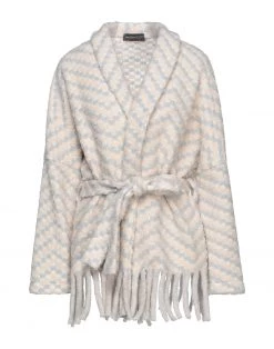 VANESSA SCOTT Cardigan For Women Light Grey