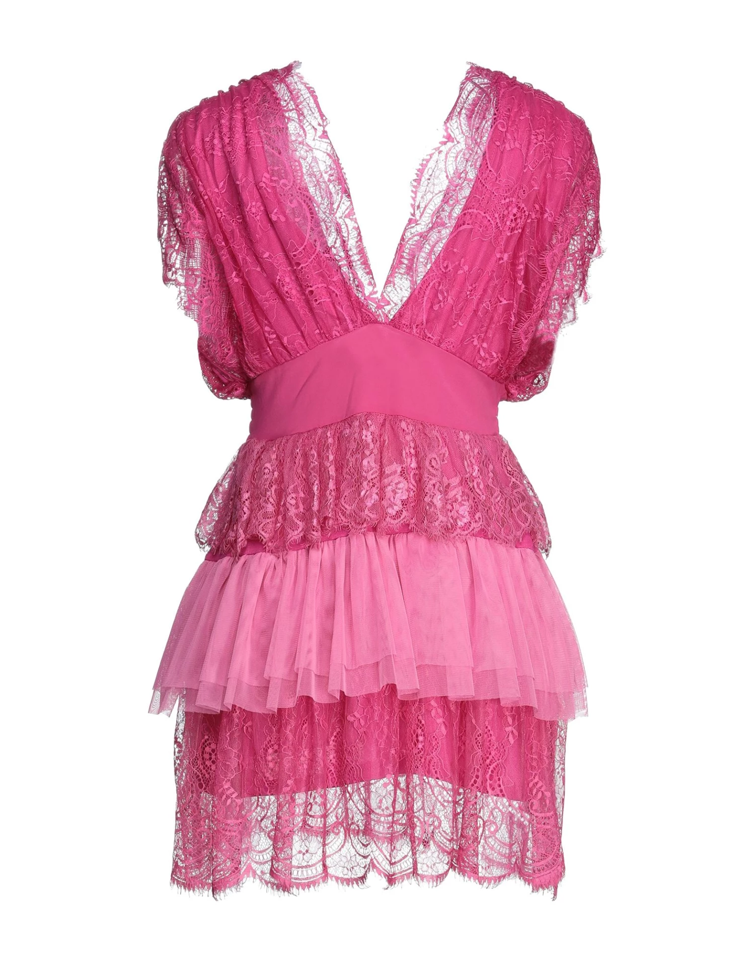 VANESSA SCOTT Short Dress For Women Fuchsia 2 VANESSA SCOTT Short Dress For Women Fuchsia - Image 2