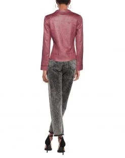 VANESSA SCOTT Biker Jacket For Women Pastel Pink -VANESSA SCOTT Sales Shop unnamed file 3164