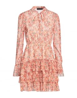 VANESSA SCOTT Short Dress For Women Orange