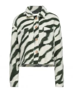 VANESSA SCOTT Jacket For Women Dark Green