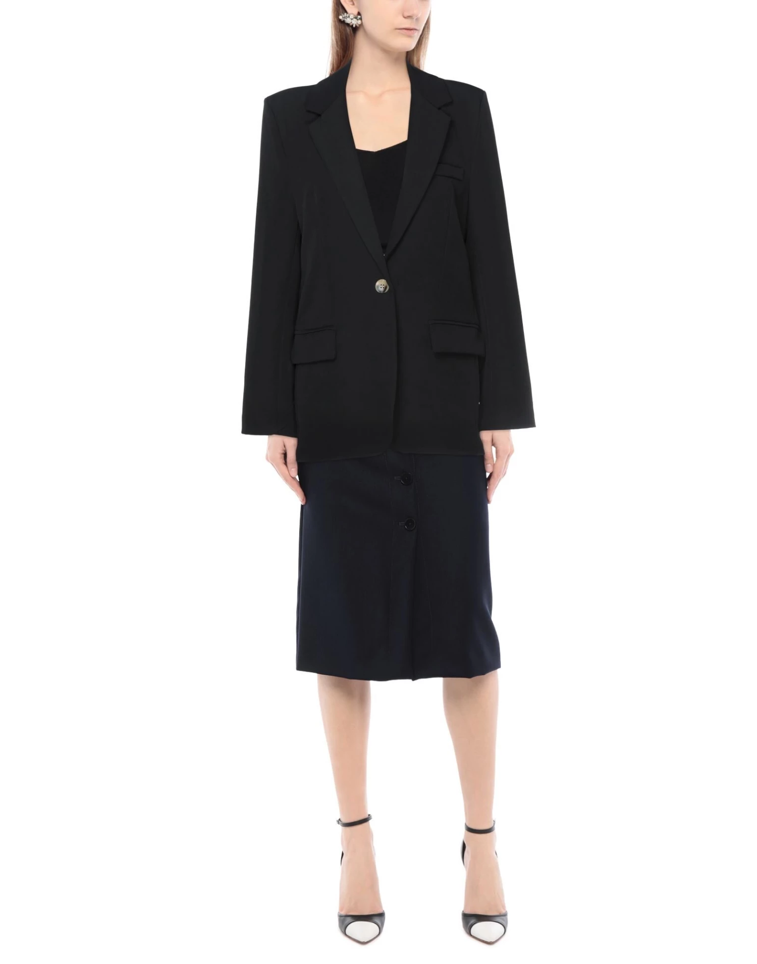 VANESSA SCOTT Blazer For Women Black 2 VANESSA SCOTT Blazer For Women Black - Image 2