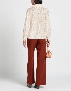 VANESSA SCOTT Lace Shirts & Blouses For Women Ivory -VANESSA SCOTT Sales Shop unnamed file 3190