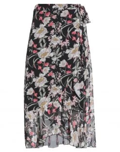 VANESSA SCOTT Midi Skirt For Women Black