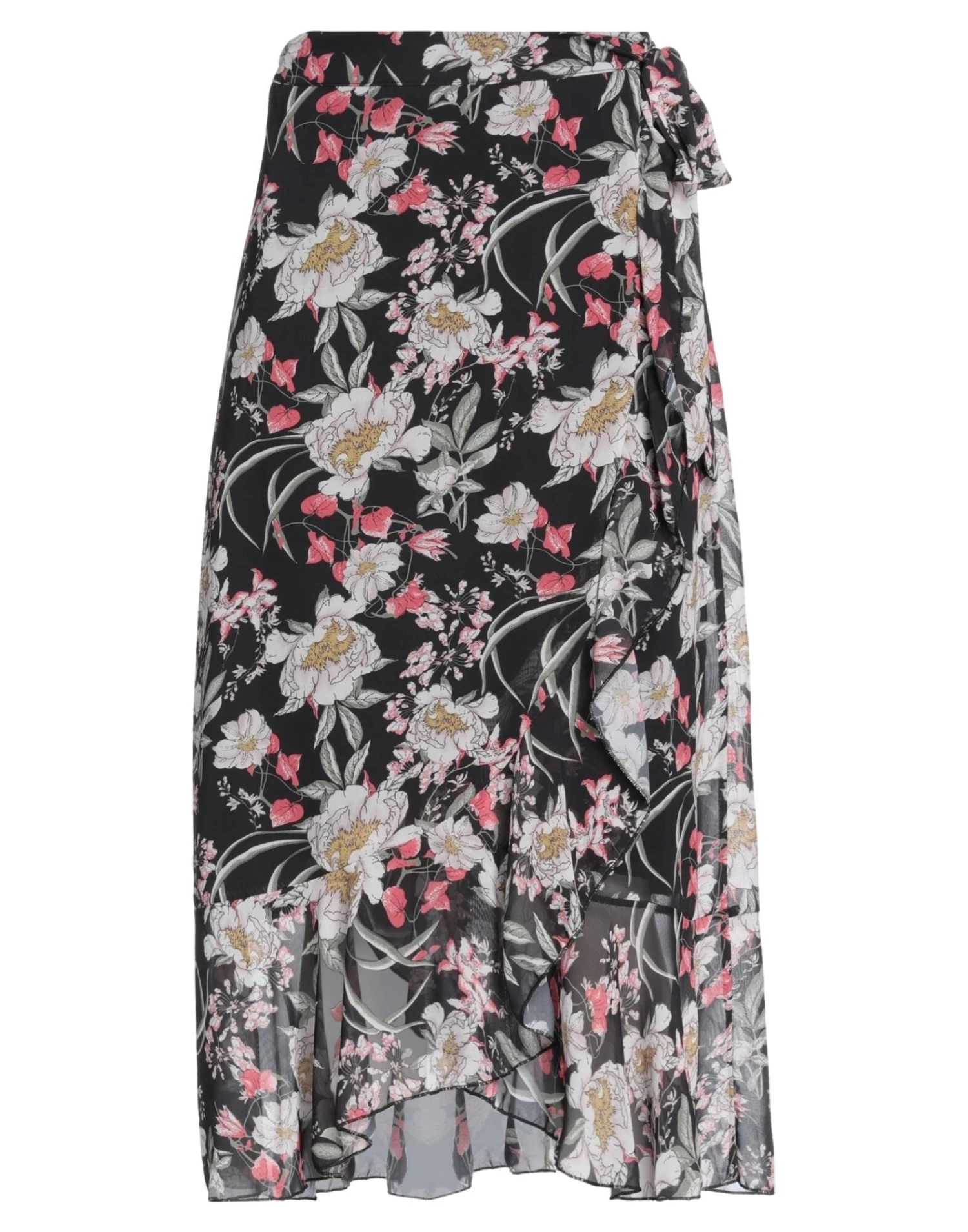 VANESSA SCOTT Midi Skirt For Women Black 1 VANESSA SCOTT Midi Skirt For Women Black