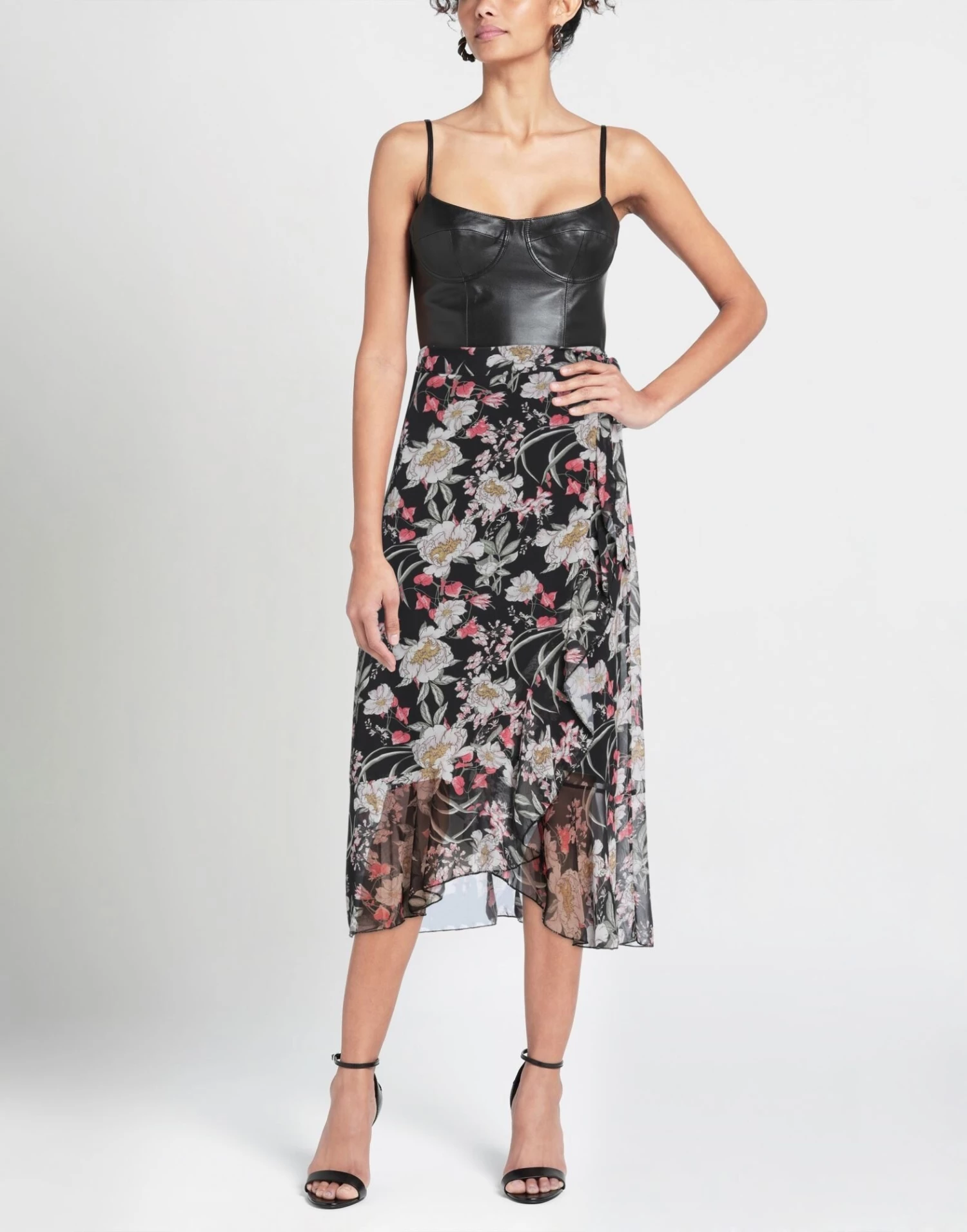 VANESSA SCOTT Midi Skirt For Women Black 2 VANESSA SCOTT Midi Skirt For Women Black - Image 2