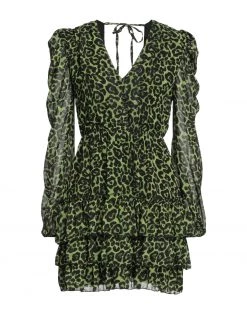 VANESSA SCOTT Short Dress For Women Acid Green -VANESSA SCOTT Sales Shop unnamed file 3226