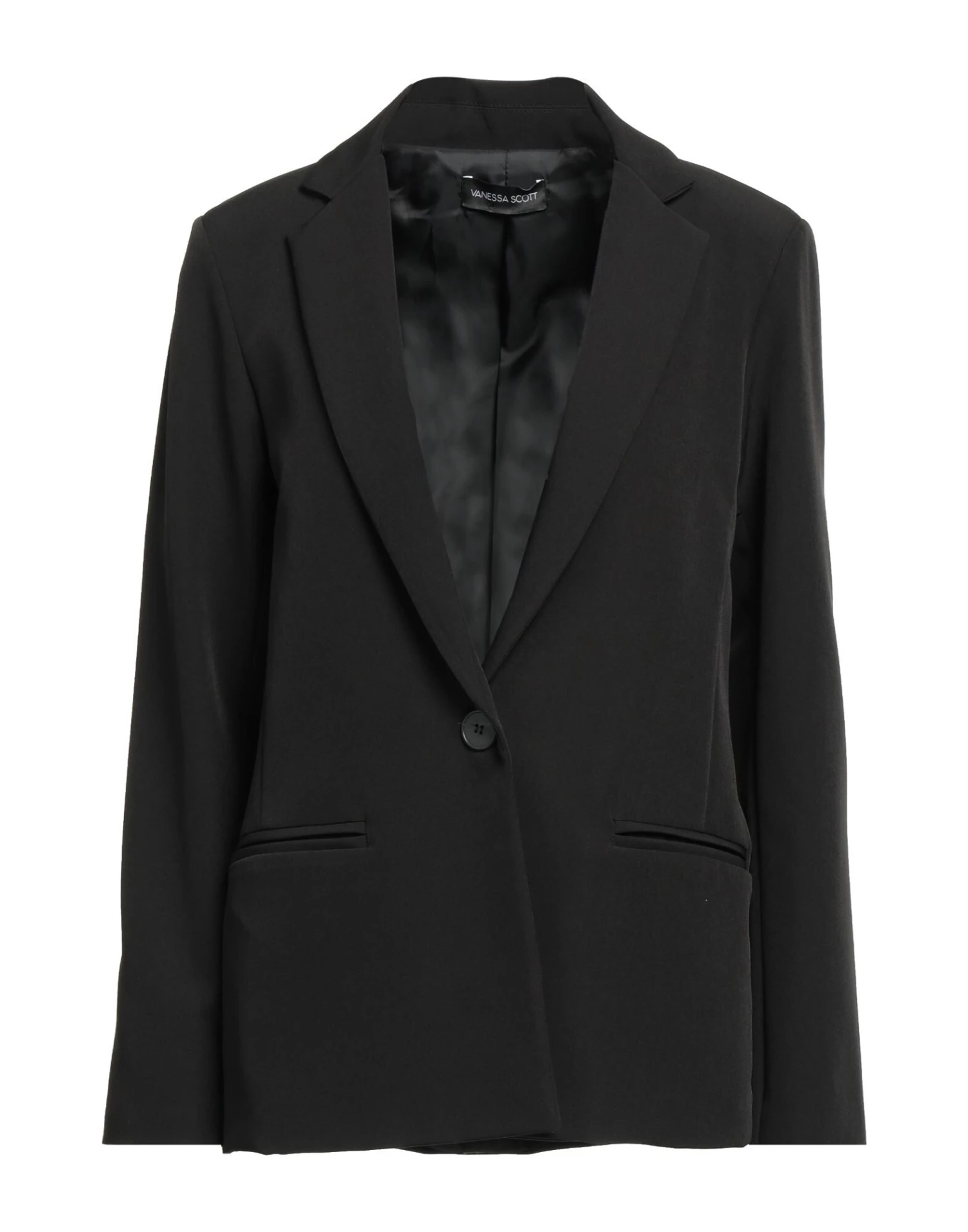 VANESSA SCOTT Blazer For Women Black 1 VANESSA SCOTT Blazer For Women Black
