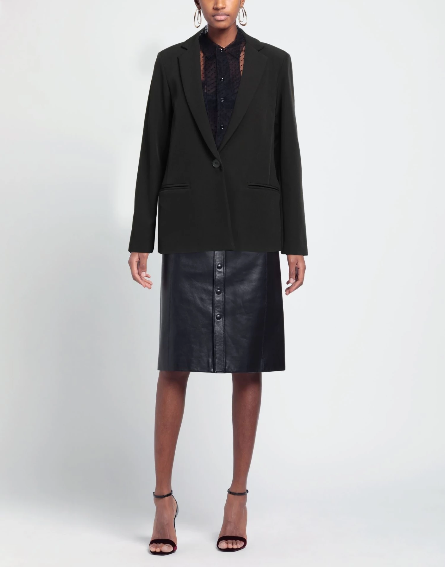 VANESSA SCOTT Blazer For Women Black 2 VANESSA SCOTT Blazer For Women Black - Image 2