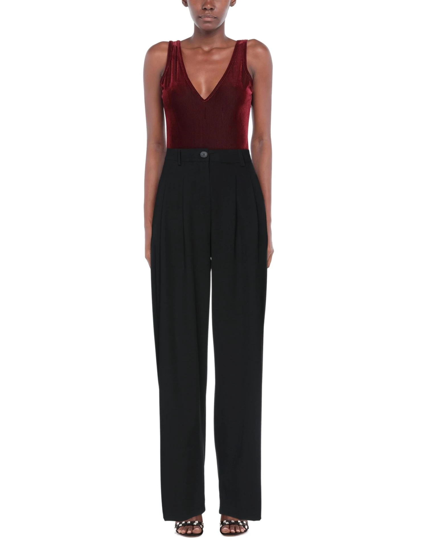 VANESSA SCOTT Casual Pants For Women Black 2 VANESSA SCOTT Casual Pants For Women Black - Image 2