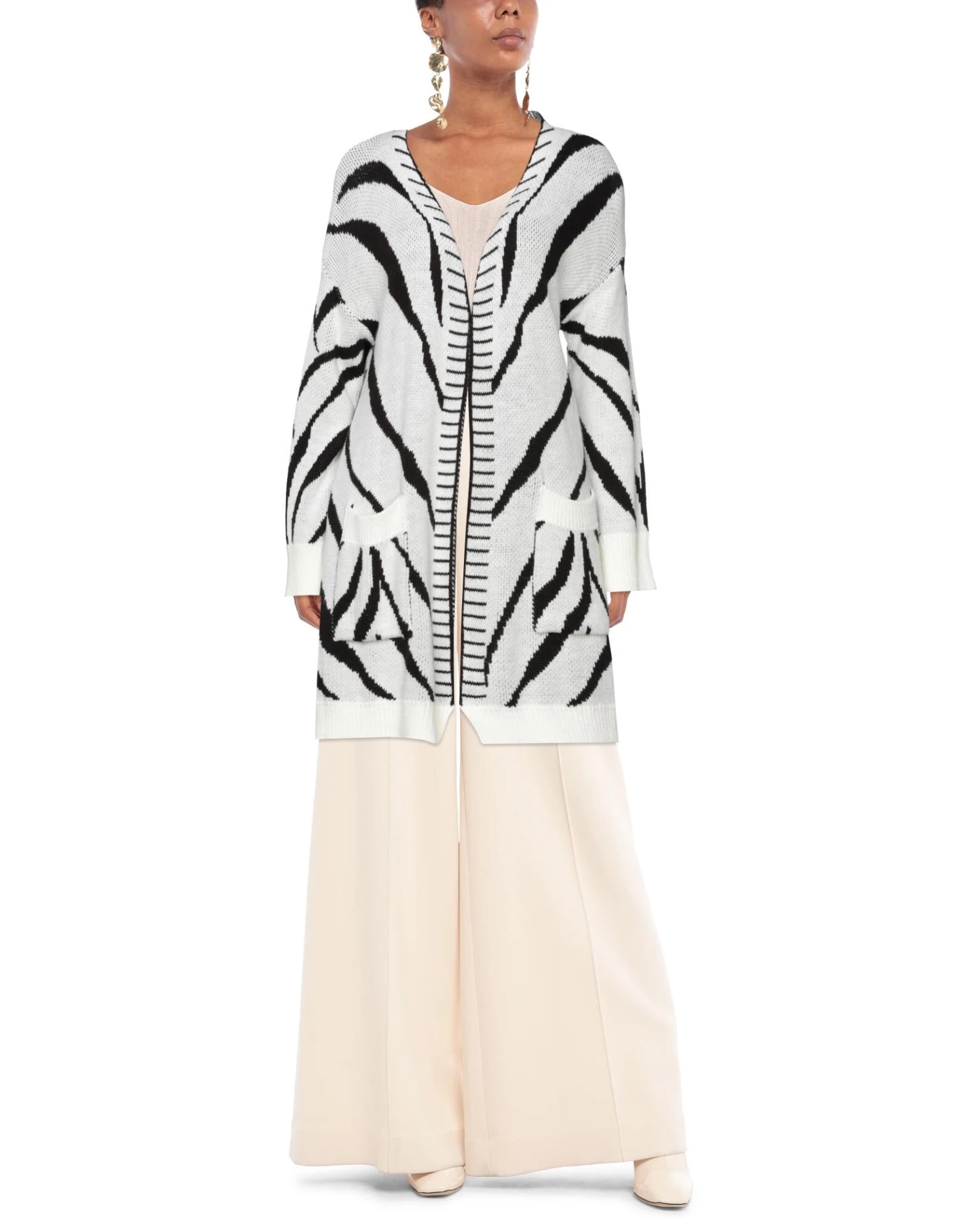 VANESSA SCOTT Cardigan For Women White 2 VANESSA SCOTT Cardigan For Women White - Image 2