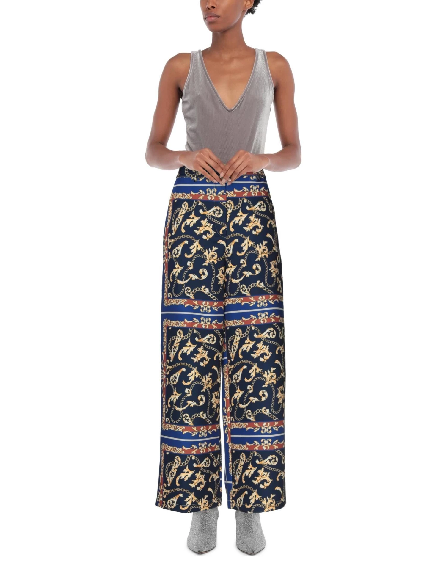 VANESSA SCOTT Casual Pants For Women Purple 2 VANESSA SCOTT Casual Pants For Women Purple - Image 2