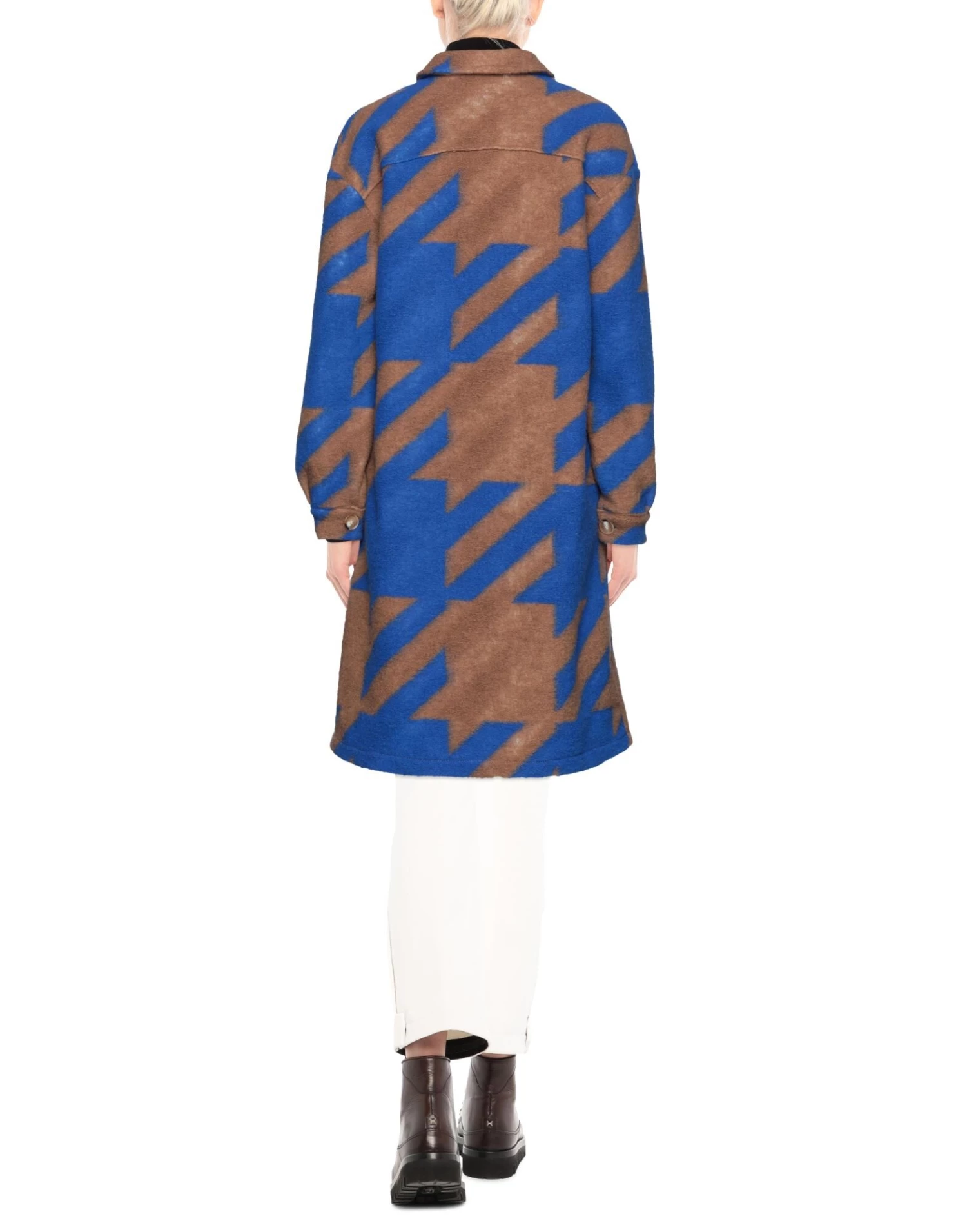 VANESSA SCOTT Coat For Women Bright Blue 3 VANESSA SCOTT Coat For Women Bright Blue - Image 3