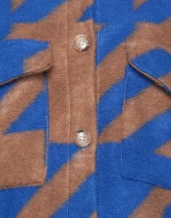 VANESSA SCOTT Coat For Women Bright Blue 7 VANESSA SCOTT Coat For Women Bright Blue -VANESSA SCOTT Sales Shop unnamed file 3369