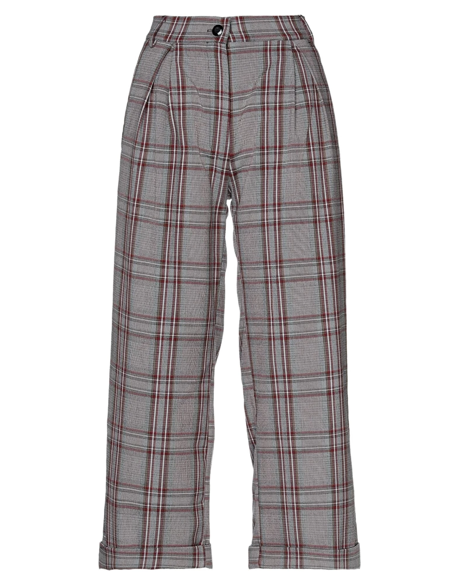 VANESSA SCOTT Cropped Pants & Culottes For Women Maroon 1 VANESSA SCOTT Cropped Pants & Culottes For Women Maroon