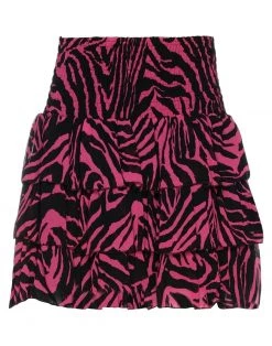 VANESSA SCOTT Mini Skirt For Women Emerald Green