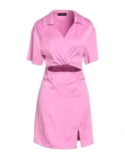 VANESSA SCOTT Short Dress For Women Light Purple