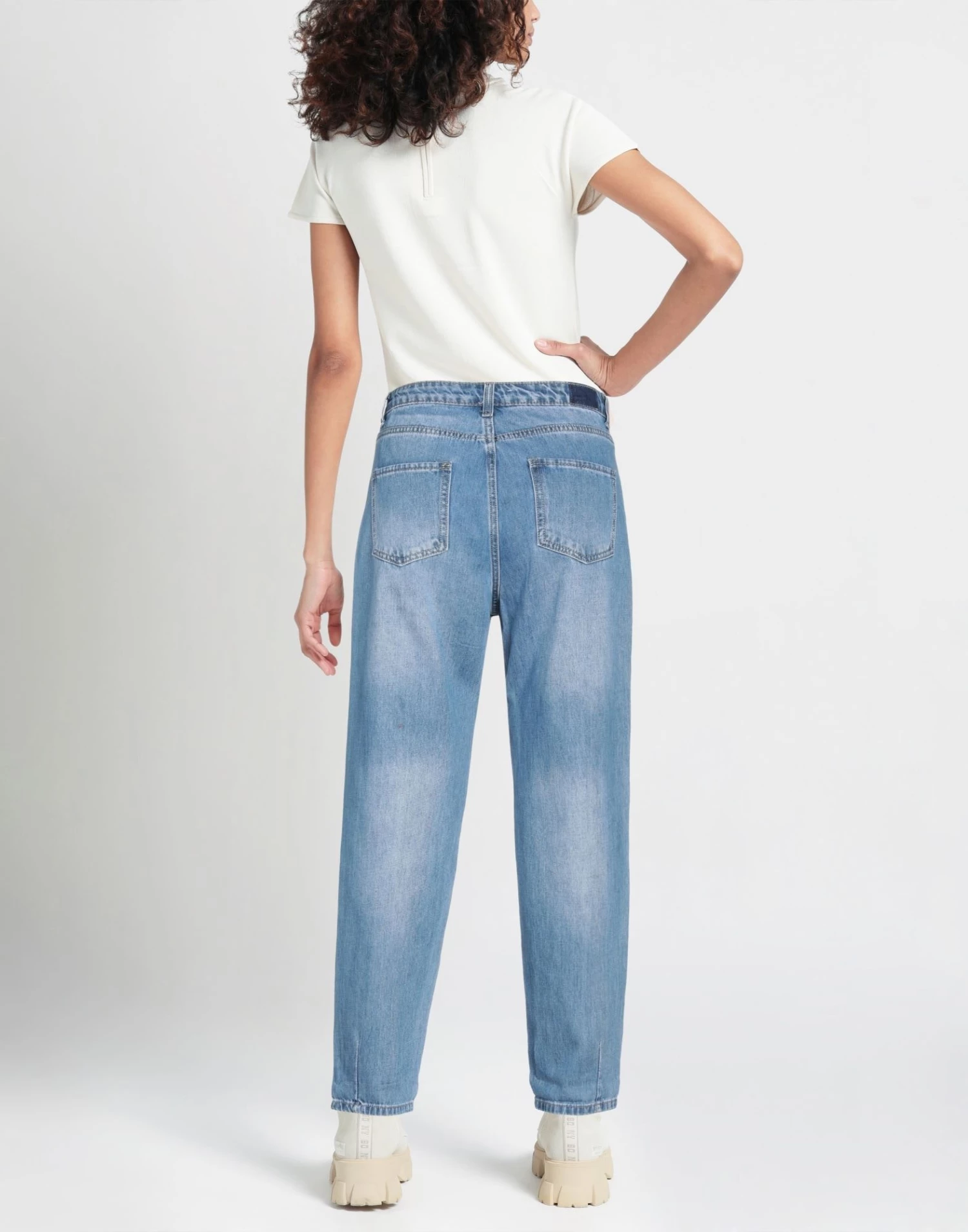 VANESSA SCOTT Denim Pants For Women Blue 3 VANESSA SCOTT Denim Pants For Women Blue - Image 3