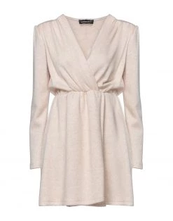 VANESSA SCOTT Short Dress For Women Beige -VANESSA SCOTT Sales Shop unnamed file 3418