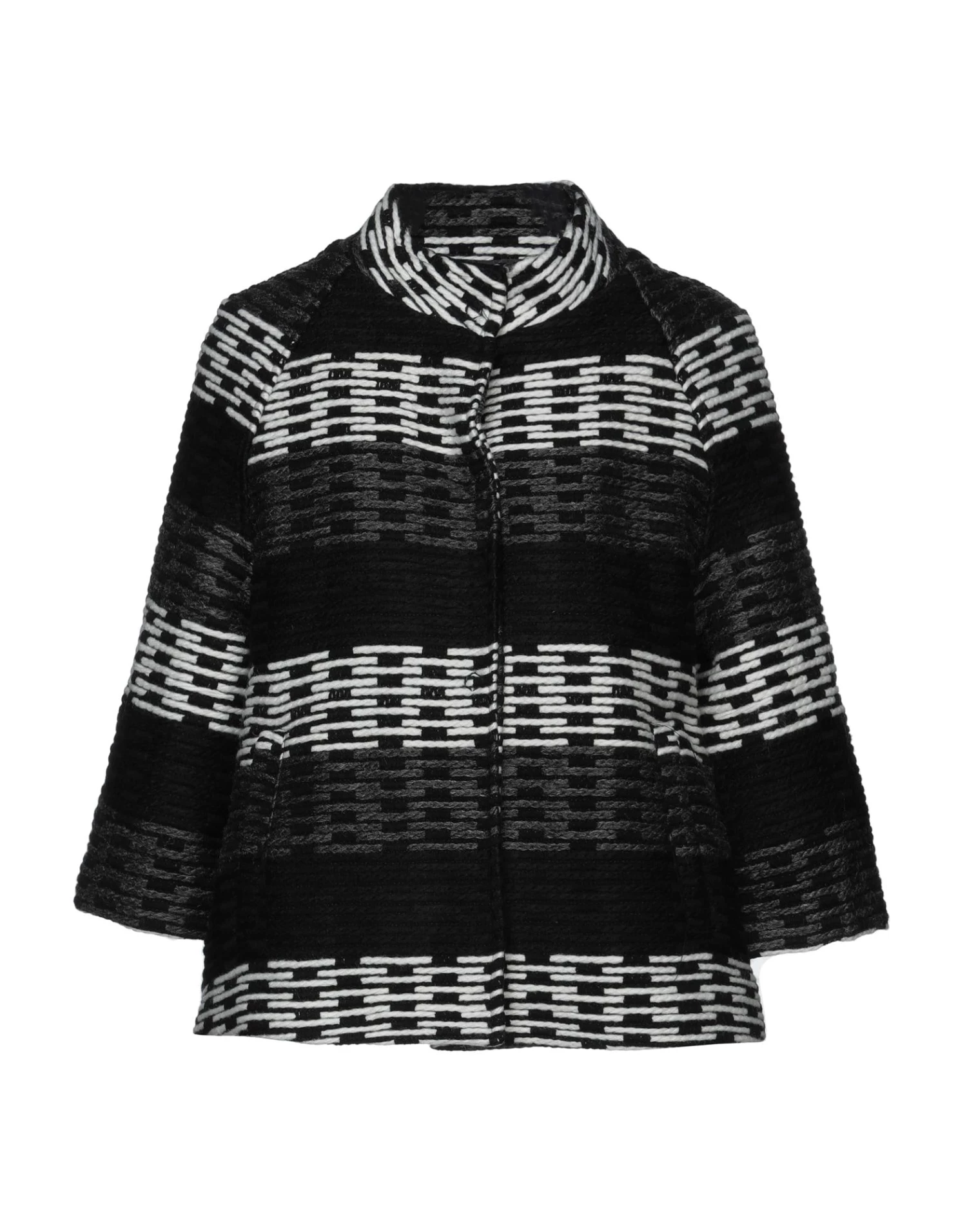 VANESSA SCOTT Coat For Women Black 1 VANESSA SCOTT Coat For Women Black