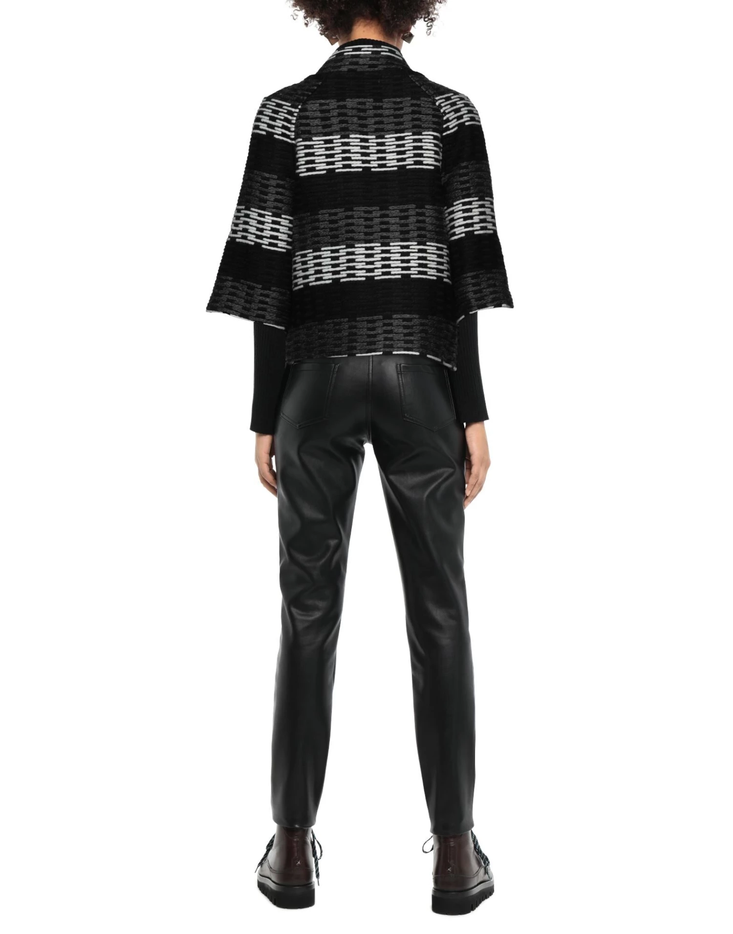 VANESSA SCOTT Coat For Women Black 3 VANESSA SCOTT Coat For Women Black - Image 3