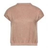 VANESSA SCOTT Turtleneck For Women Beige