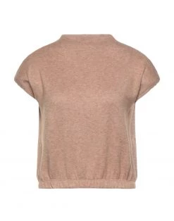 VANESSA SCOTT Turtleneck For Women Beige