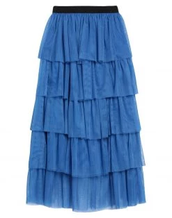VANESSA SCOTT Maxi Skirts For Women Blue