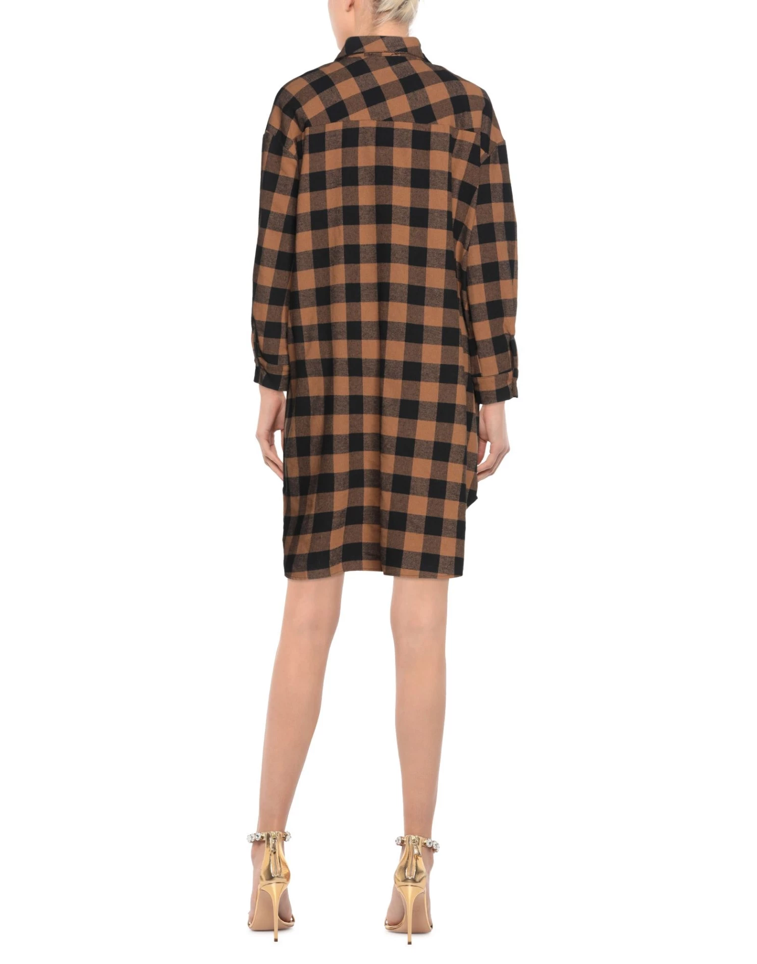 VANESSA SCOTT Midi Dress For Women Camel 3 VANESSA SCOTT Midi Dress For Women Camel - Image 3