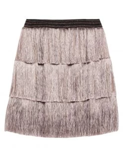 VANESSA SCOTT Midi Skirt For Women Blush