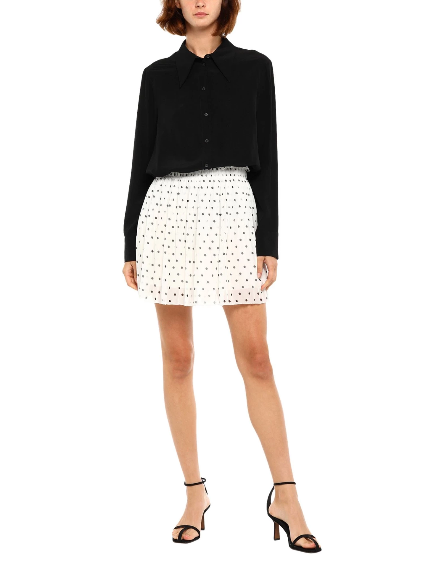 VANESSA SCOTT Mini Skirt For Women White 2 VANESSA SCOTT Mini Skirt For Women White - Image 2