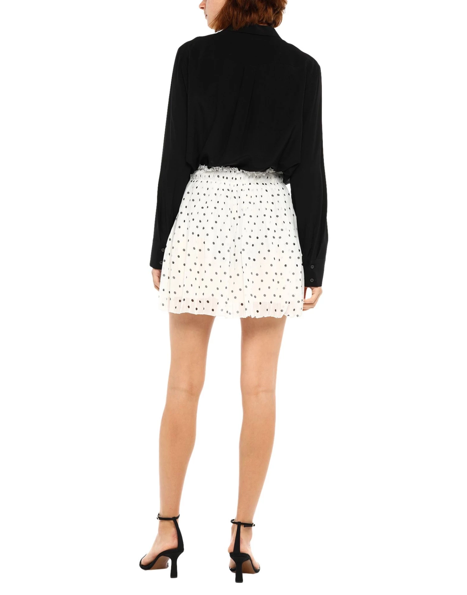 VANESSA SCOTT Mini Skirt For Women White 3 VANESSA SCOTT Mini Skirt For Women White - Image 3
