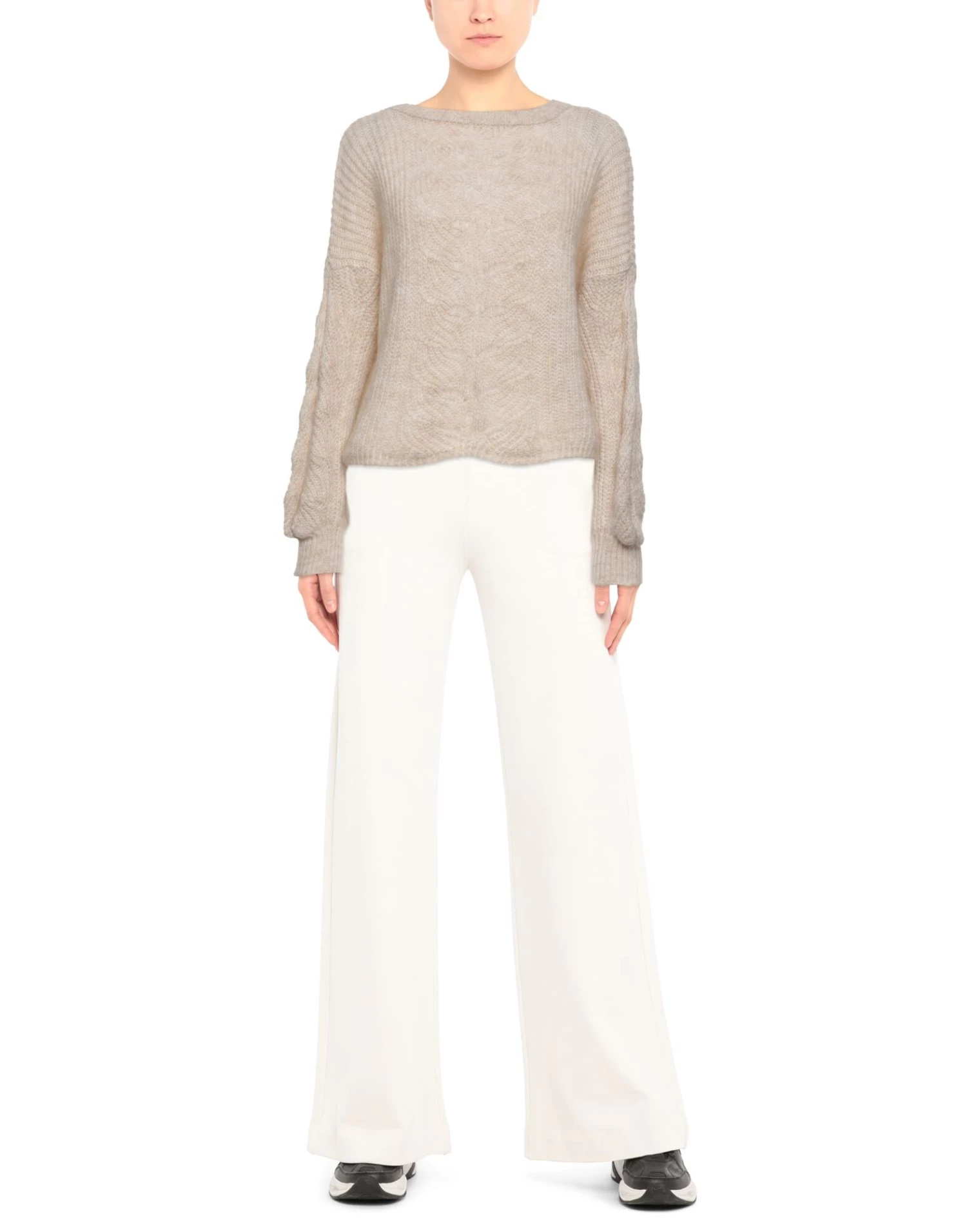 VANESSA SCOTT Sweater For Women Beige 2 VANESSA SCOTT Sweater For Women Beige - Image 2