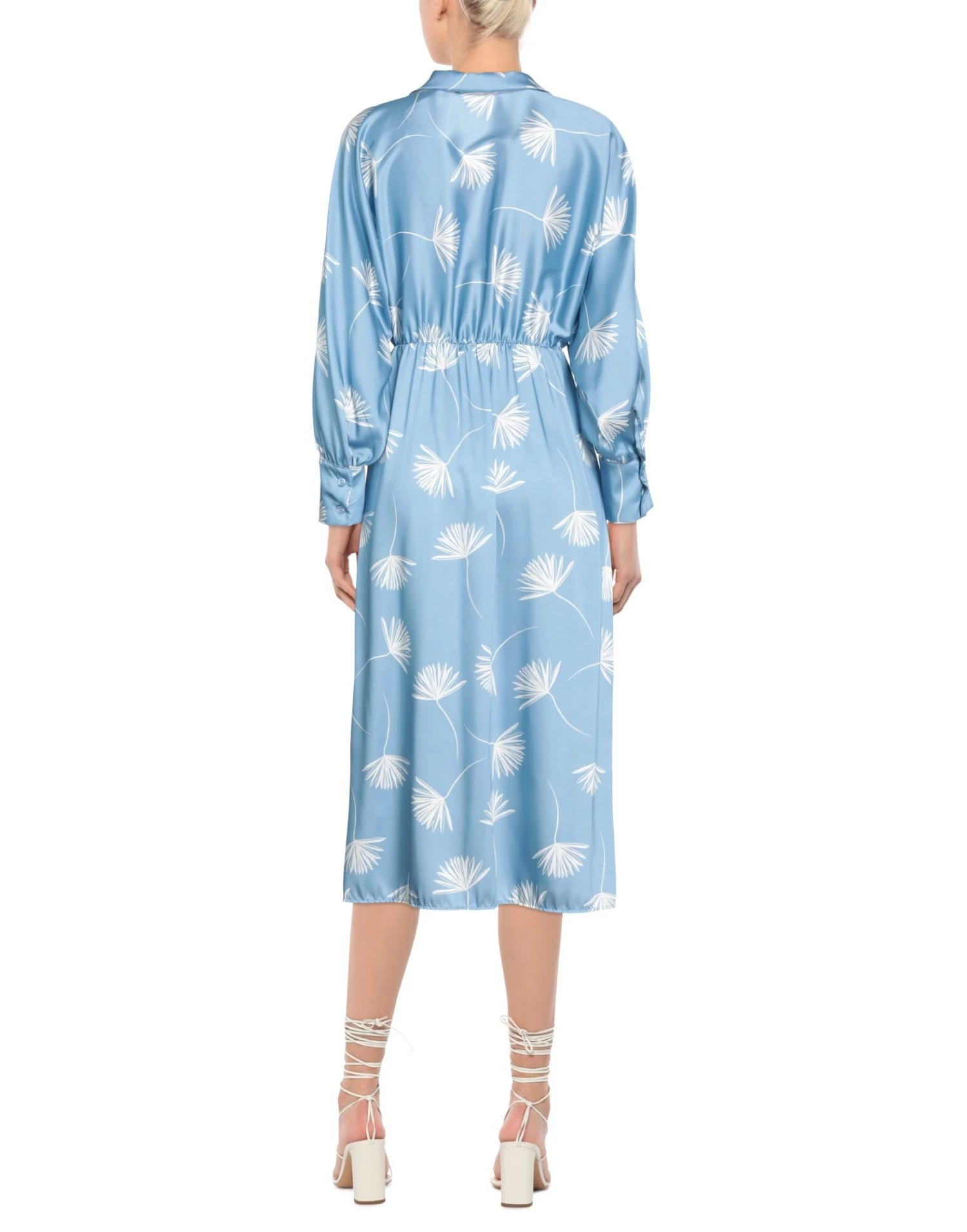 VANESSA SCOTT Midi Dress For Women Sky Blue 3 VANESSA SCOTT Midi Dress For Women Sky Blue - Image 3