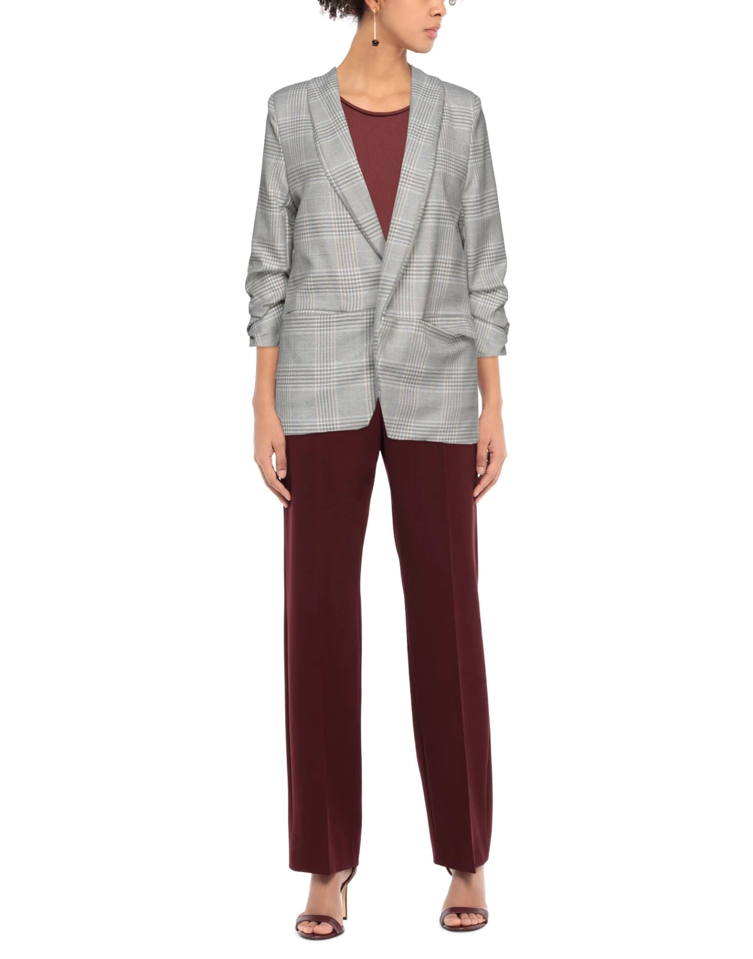 VANESSA SCOTT Blazer For Women Light Grey 2 VANESSA SCOTT Blazer For Women Light Grey - Image 2