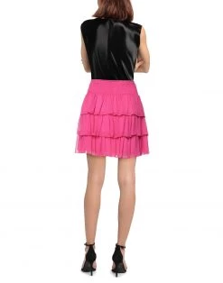 VANESSA SCOTT Mini Skirt For Women Fuchsia -VANESSA SCOTT Sales Shop unnamed file 378