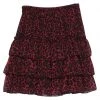 VANESSA SCOTT Midi Skirt For Women Red