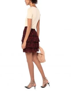 VANESSA SCOTT Midi Skirt For Women Red -VANESSA SCOTT Sales Shop unnamed file 409