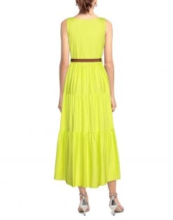 VANESSA SCOTT Long Dress For Women Acid Green -VANESSA SCOTT Sales Shop unnamed file 43