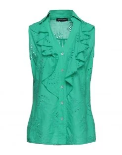 VANESSA SCOTT Lace Shirts & Blouses For Women Black