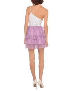 VANESSA SCOTT Mini Skirt For Women Lilac -VANESSA SCOTT Sales Shop unnamed file 476
