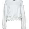 VANESSA SCOTT Sweatshirt For Women White
