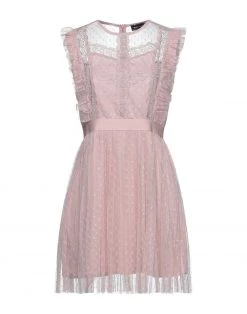 VANESSA SCOTT Short Dress For Women Pastel Pink 5 VANESSA SCOTT Short Dress For Women Pastel Pink -VANESSA SCOTT Sales Shop unnamed file 513