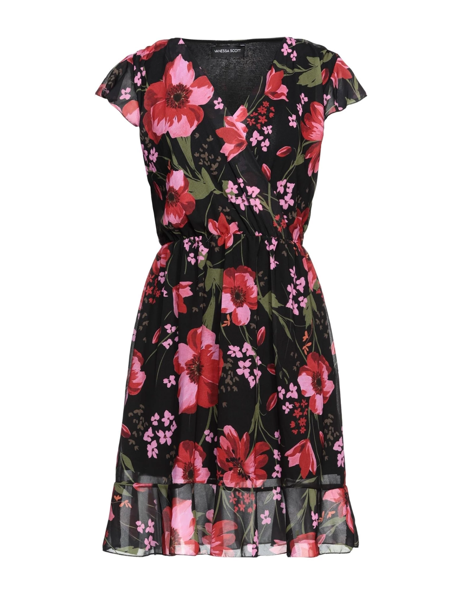 VANESSA SCOTT Short Dress For Women Black 1 VANESSA SCOTT Short Dress For Women Black