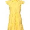 VANESSA SCOTT Short Dress For Women Yellow