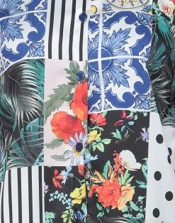 VANESSA SCOTT Patterned Shirts & Blouses For Women White -VANESSA SCOTT Sales Shop unnamed file 667