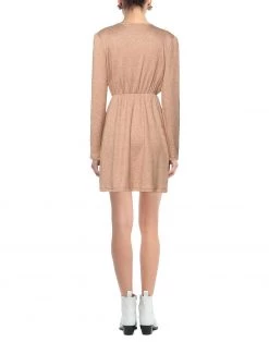 VANESSA SCOTT Short Dress For Women Beige -VANESSA SCOTT Sales Shop unnamed file 675