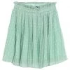 VANESSA SCOTT Mini Skirt For Women Sage Green