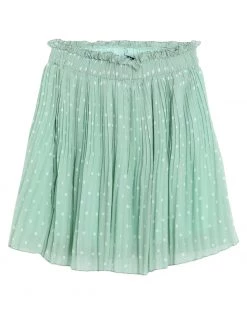 VANESSA SCOTT Mini Skirt For Women Sage Green