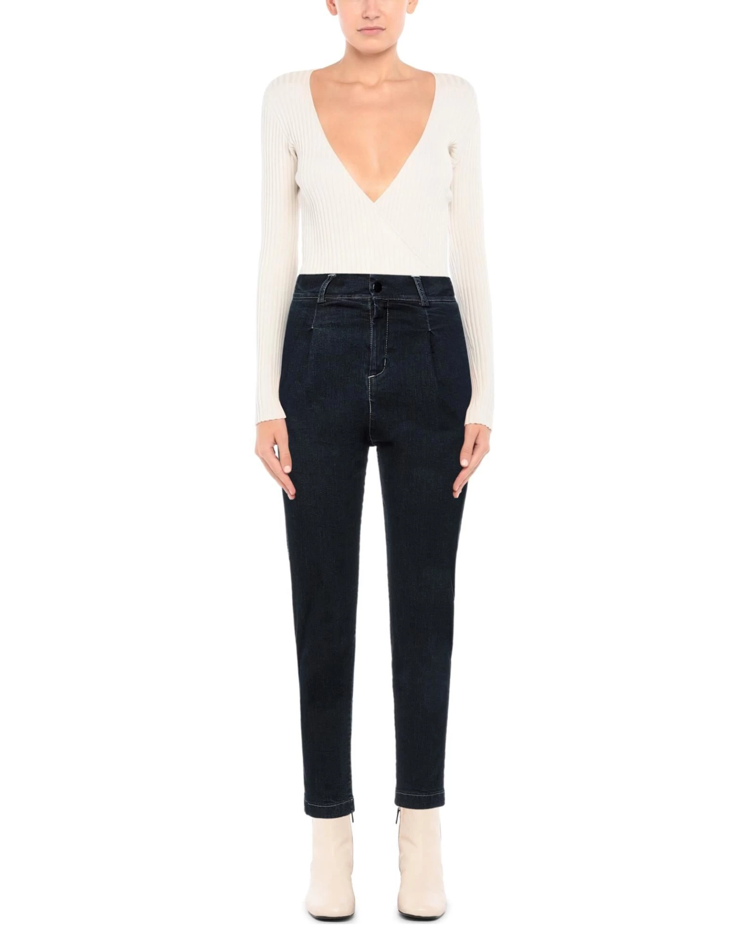 VANESSA SCOTT Denim Pants For Women Blue 2 VANESSA SCOTT Denim Pants For Women Blue - Image 2